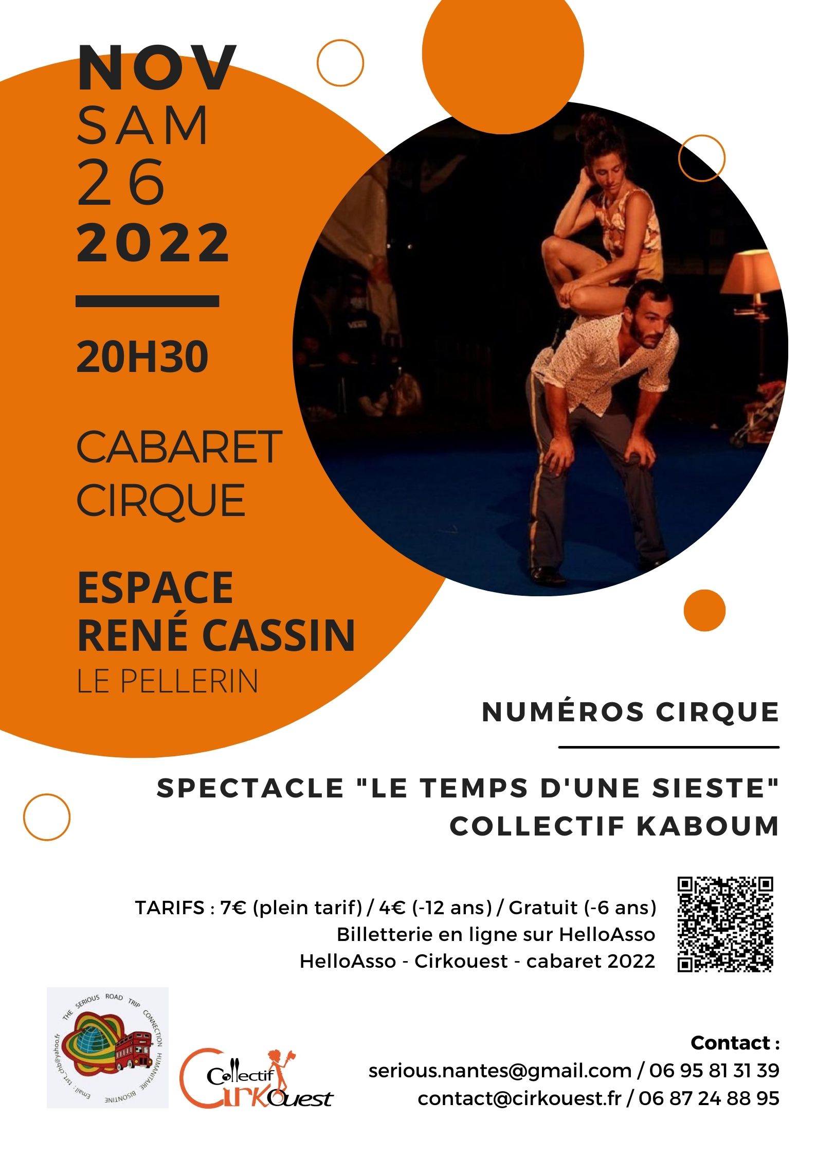 Cabaret Cirque – Le Pellerin