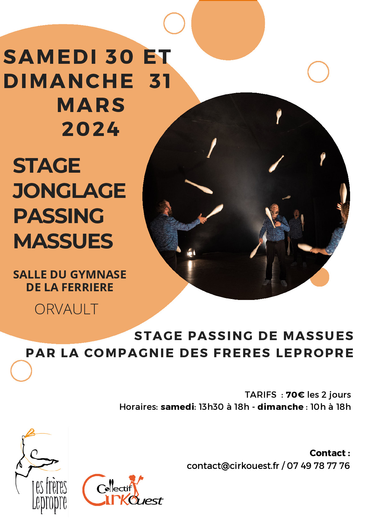 Stage / Passing Freres Lepropre